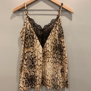 Willow abs Root printed tank top